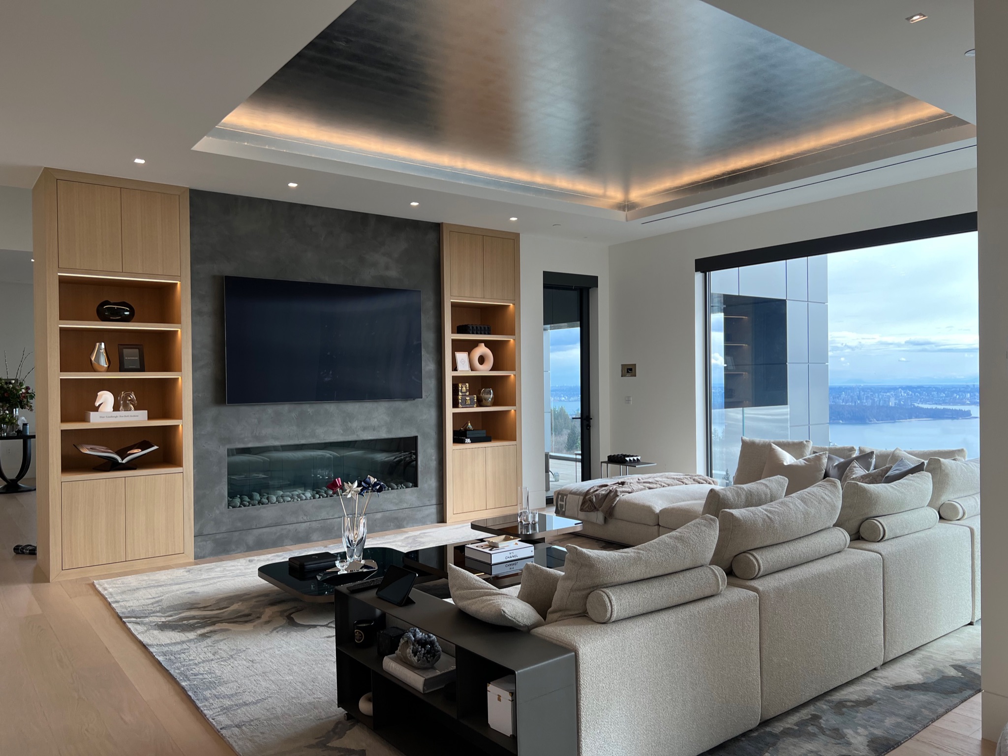 Silver Leaf Ceiling