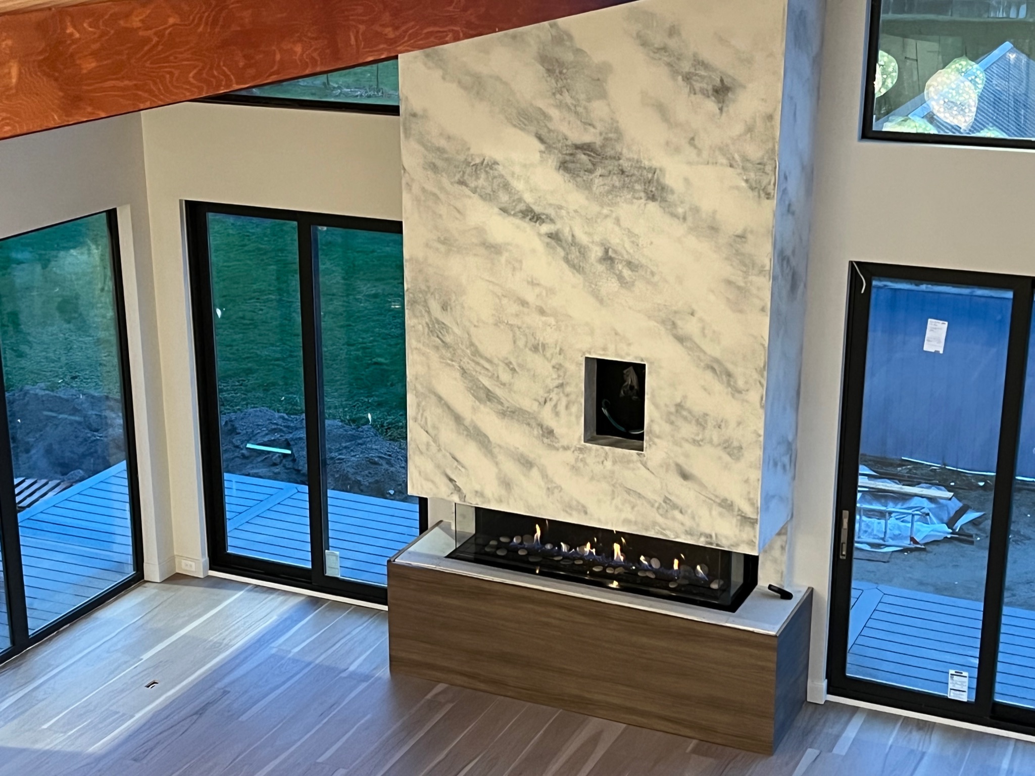 Venetian Plaster Marble Effect